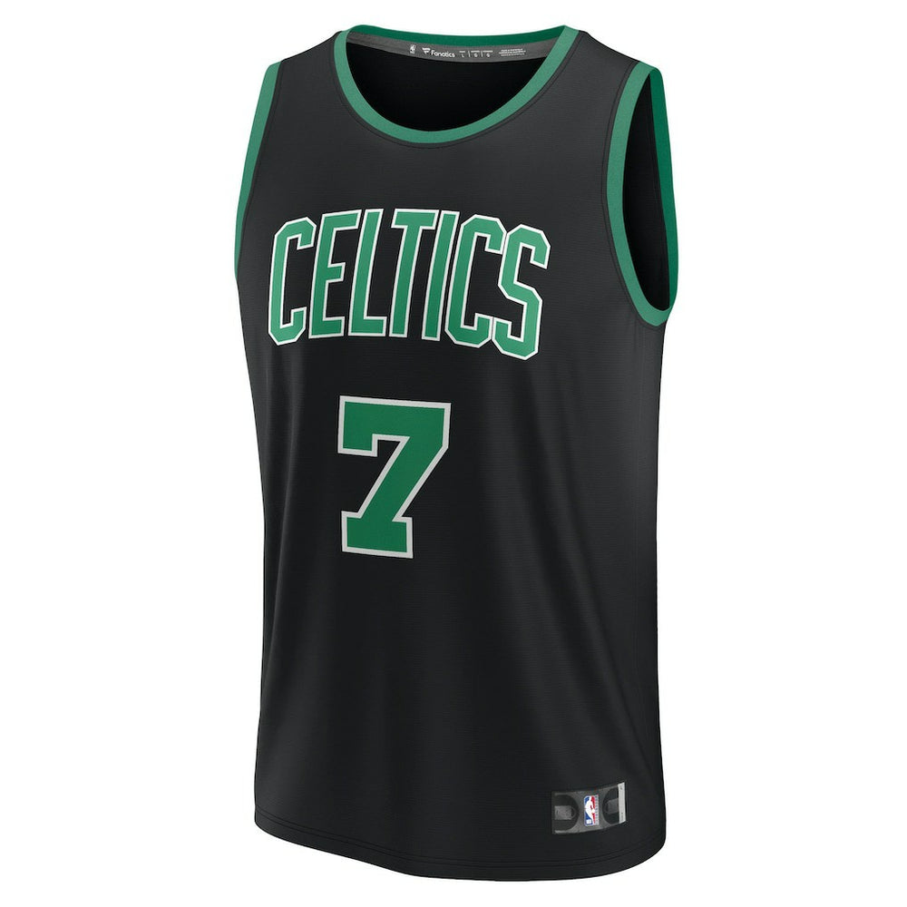 Jaylen Brown Boston Celtics Fast Break Replica Player Jersey - Statement Edition - Black | Fanatics on sale