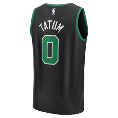 Jayson Tatum Boston Celtics Fast Break Replica Player Jersey - Statement Edition - Black | Fanatics discount