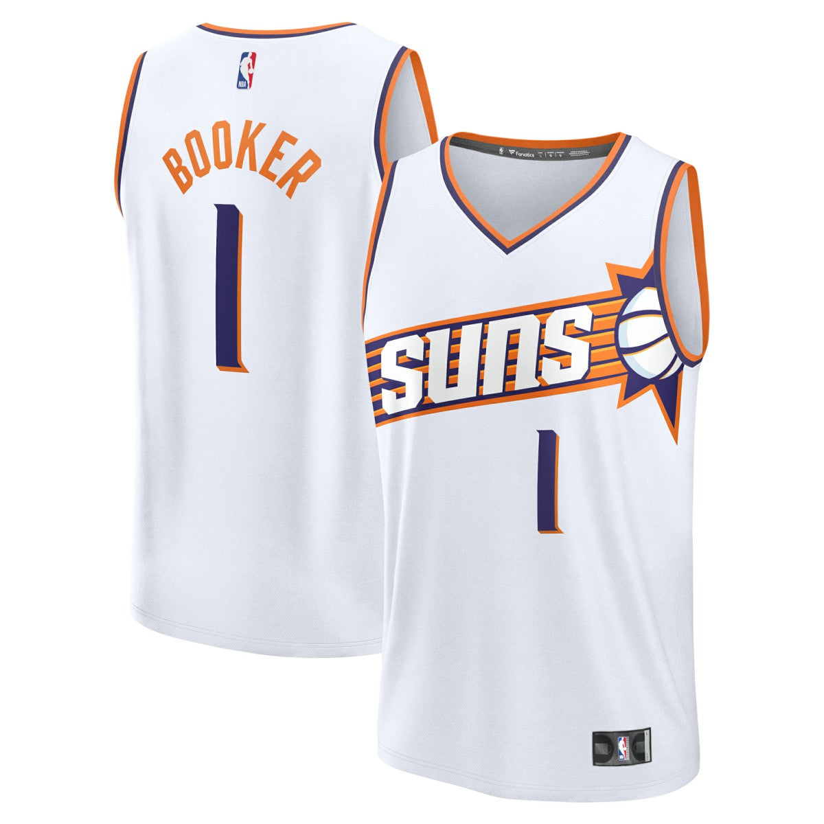 Devin Booker Phoenix Suns Fast Break Replica Player Jersey - Association Edition - White | Fanatics discount