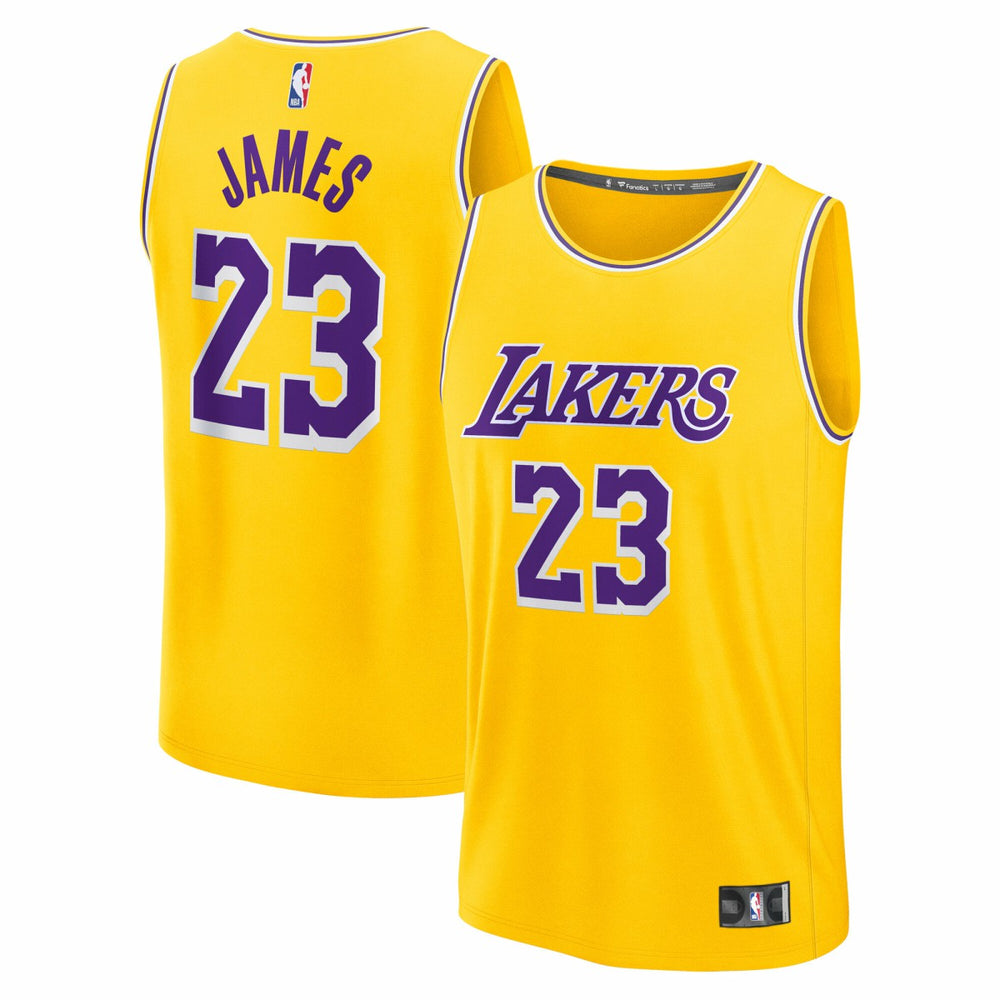 LeBron James Los Angeles Lakers Youth Fast Break Replica Player Jersey - Icon Edition - Gold | Fanatics outlet