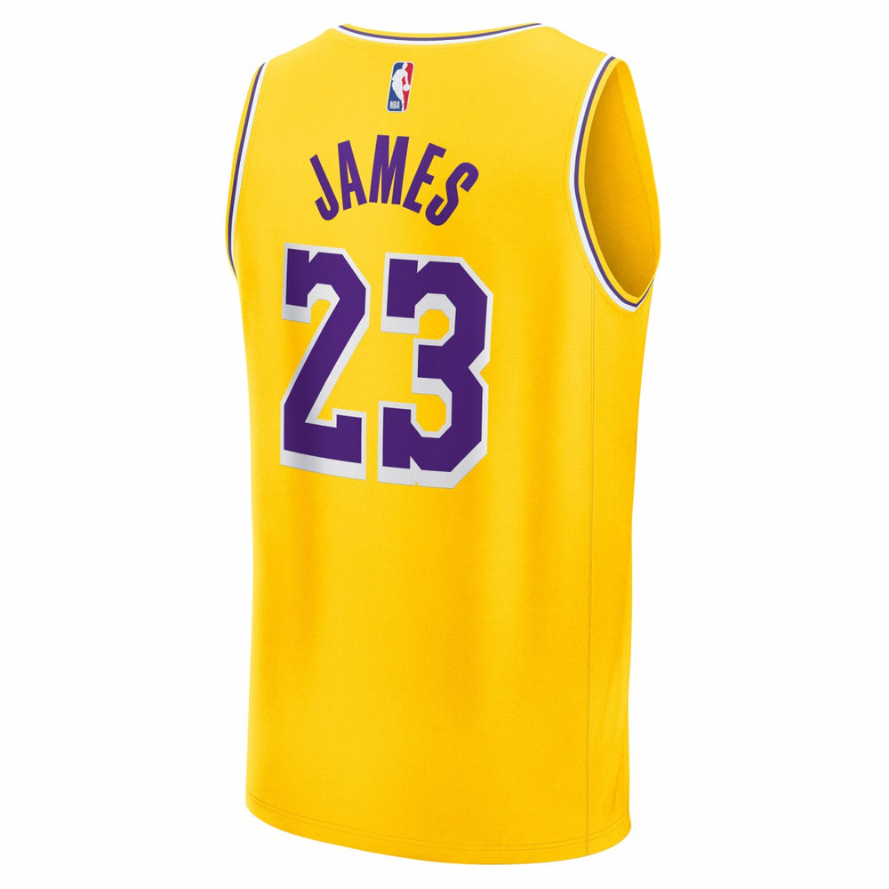 LeBron James Los Angeles Lakers Youth Fast Break Replica Player Jersey - Icon Edition - Gold | Fanatics outlet