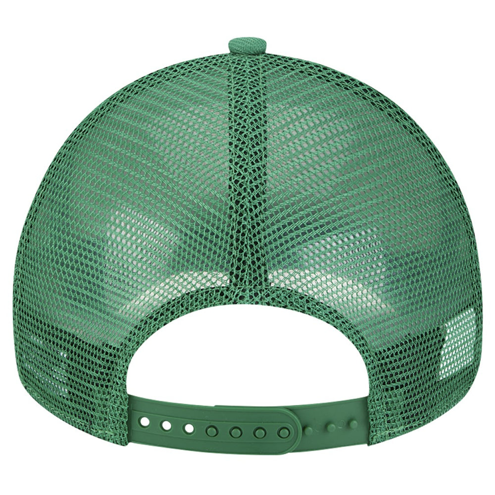 New York Jets New Era 9FORTY A-Frame Trucker Adjustable Hat - Green for sale
