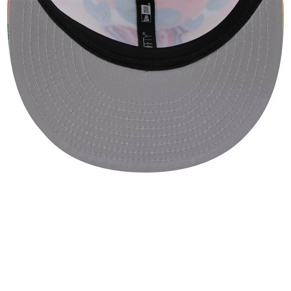 San Francisco 49ers New Era Citrus 9FIFTY Trucker Snapback Hat - Orange for sale