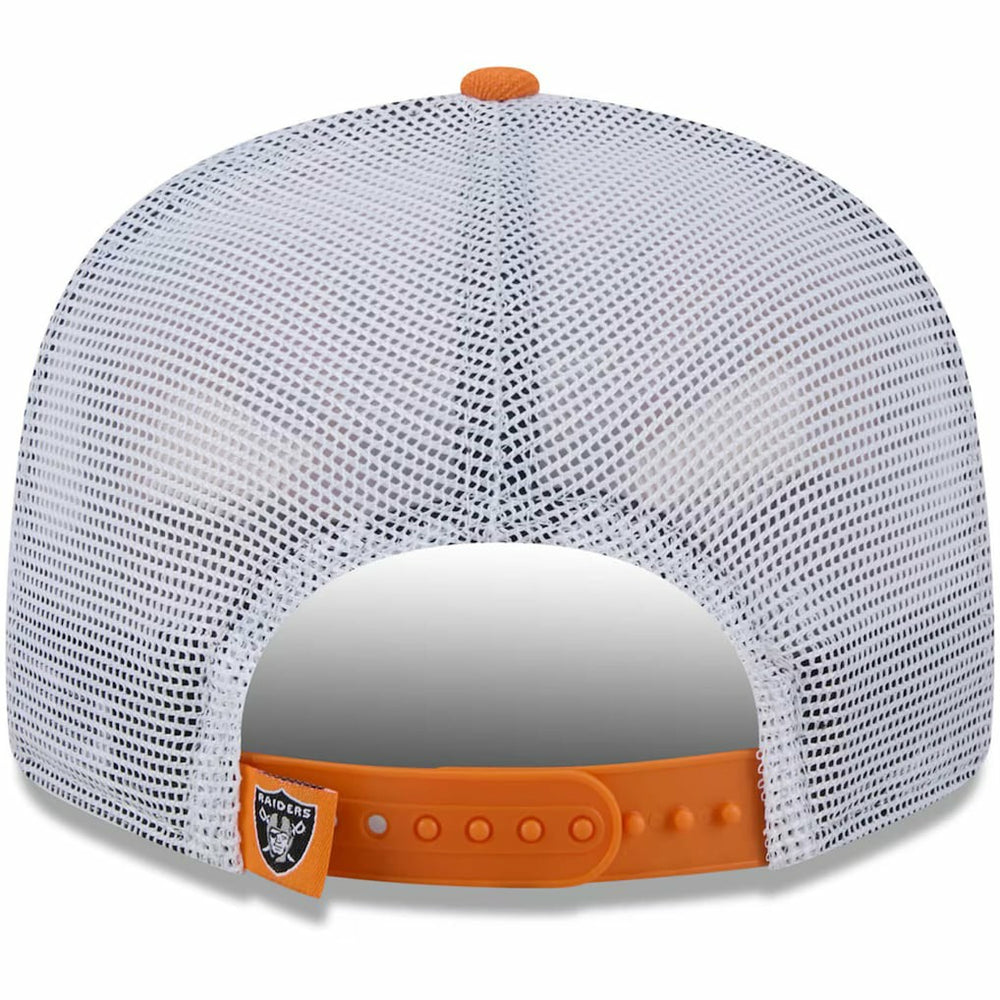 Las Vegas Raiders New Era Citrus 9FIFTY Trucker Snapback Hat - Orange online