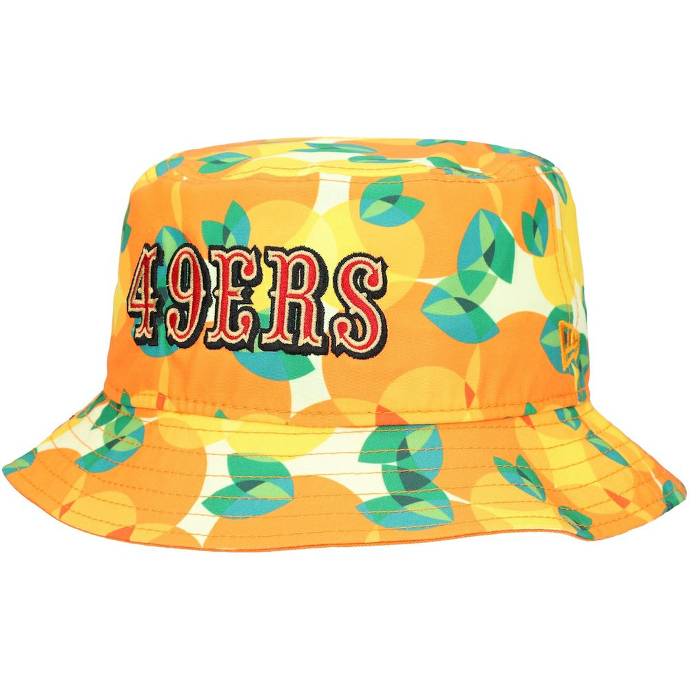 San Francisco 49ers New Era Citrus Bucket Hat - Orange cheap