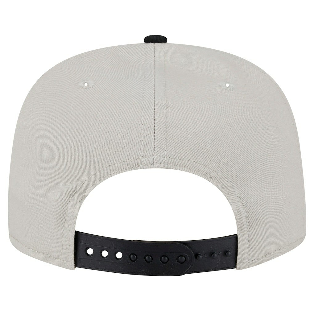 Las Vegas Raiders New Era Athletic Golfer Snapback Hat - Stone/Black for sale