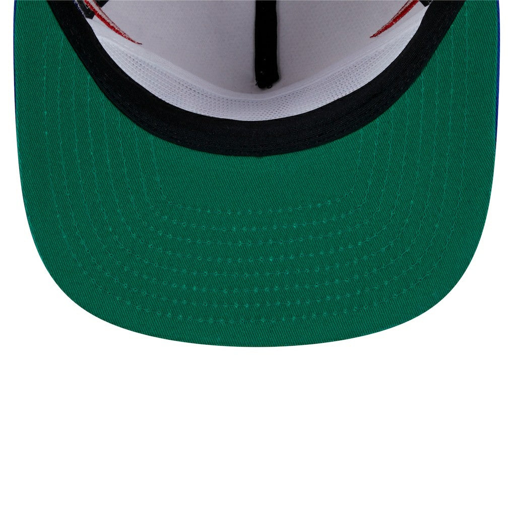 New York Giants New Era Athletic Golfer Snapback Hat - Stone/Royal for sale