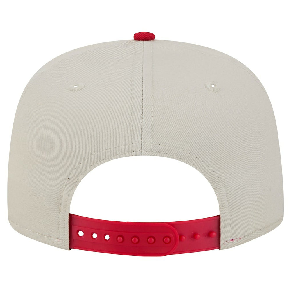 Arizona Cardinals New Era Athletic Golfer Snapback Hat - Stone/Cardinal cheap