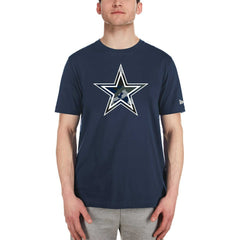 Dallas Cowboys New Era Logo T-Shirt - Navy for sale