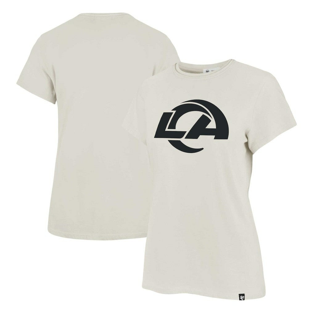 Los Angeles Rams '47 Women's Panthera Frankie T-Shirt - Cream sale