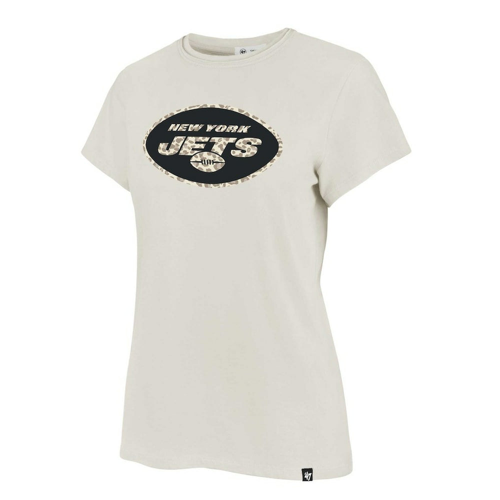 New York Jets '47 Women's Panthera Frankie T-Shirt - Cream outlet