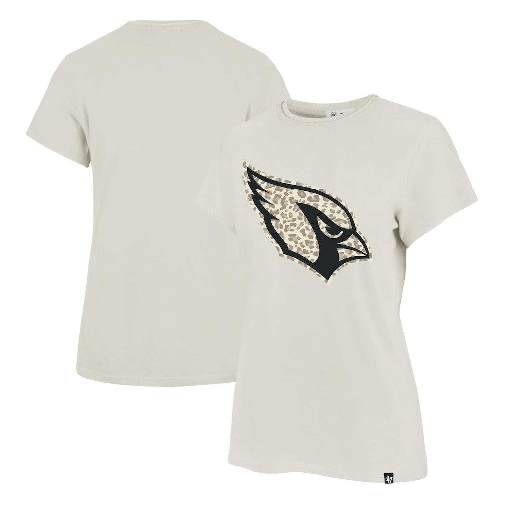 Arizona Cardinals '47 Women's Panthera Frankie T-Shirt - Cream outlet