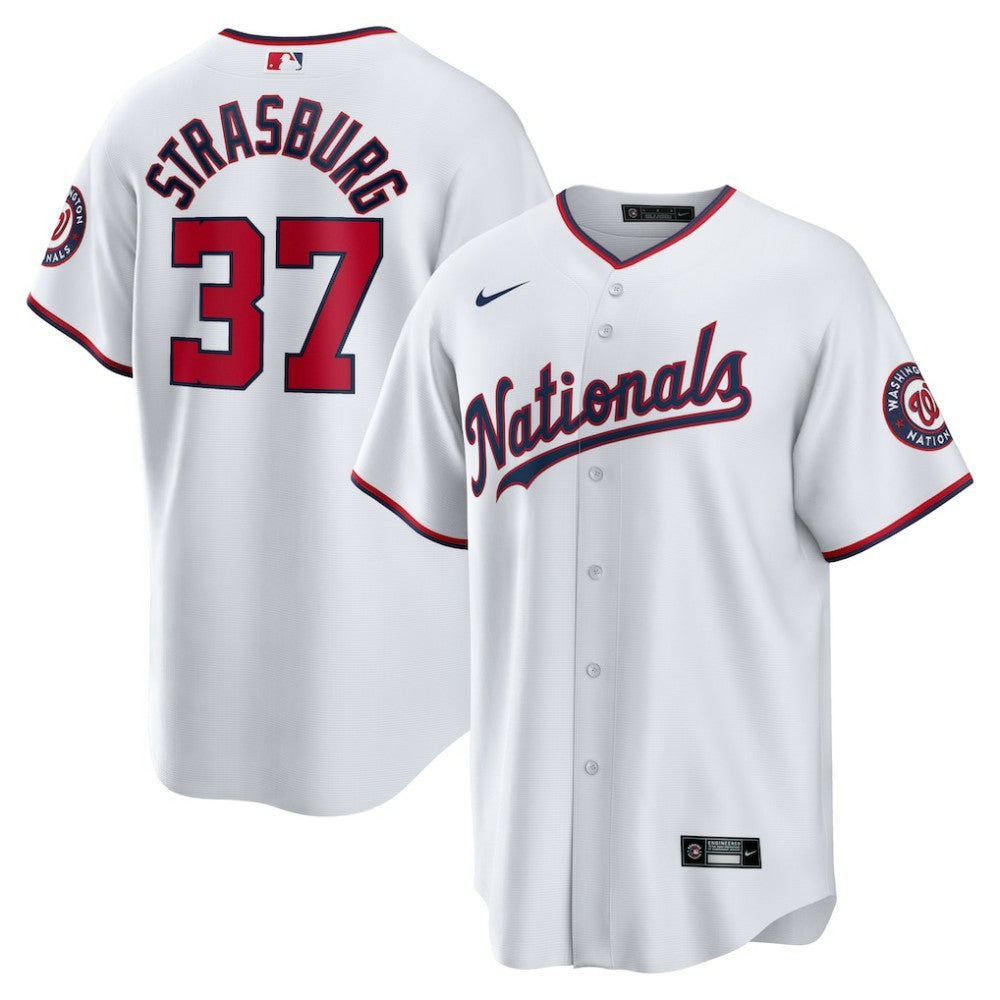 Stephen Strasburg Washington Nationals Home Replica Jersey  - White | Nike