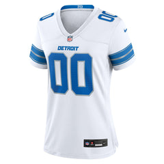 Detroit Lions Women's Custom Game Jersey - White | Nike cheap