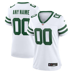 New York Jets Women's Custom Game Jersey - Legacy White | Nike on sale