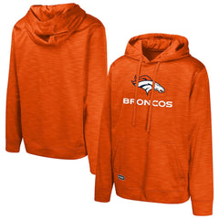 Denver Broncos Streak Fleece Pullover Hoodie - Orange discount
