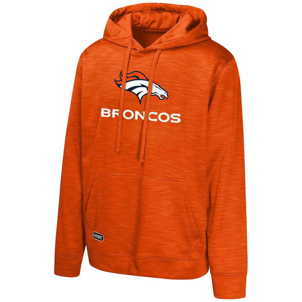 Denver Broncos Streak Fleece Pullover Hoodie - Orange discount