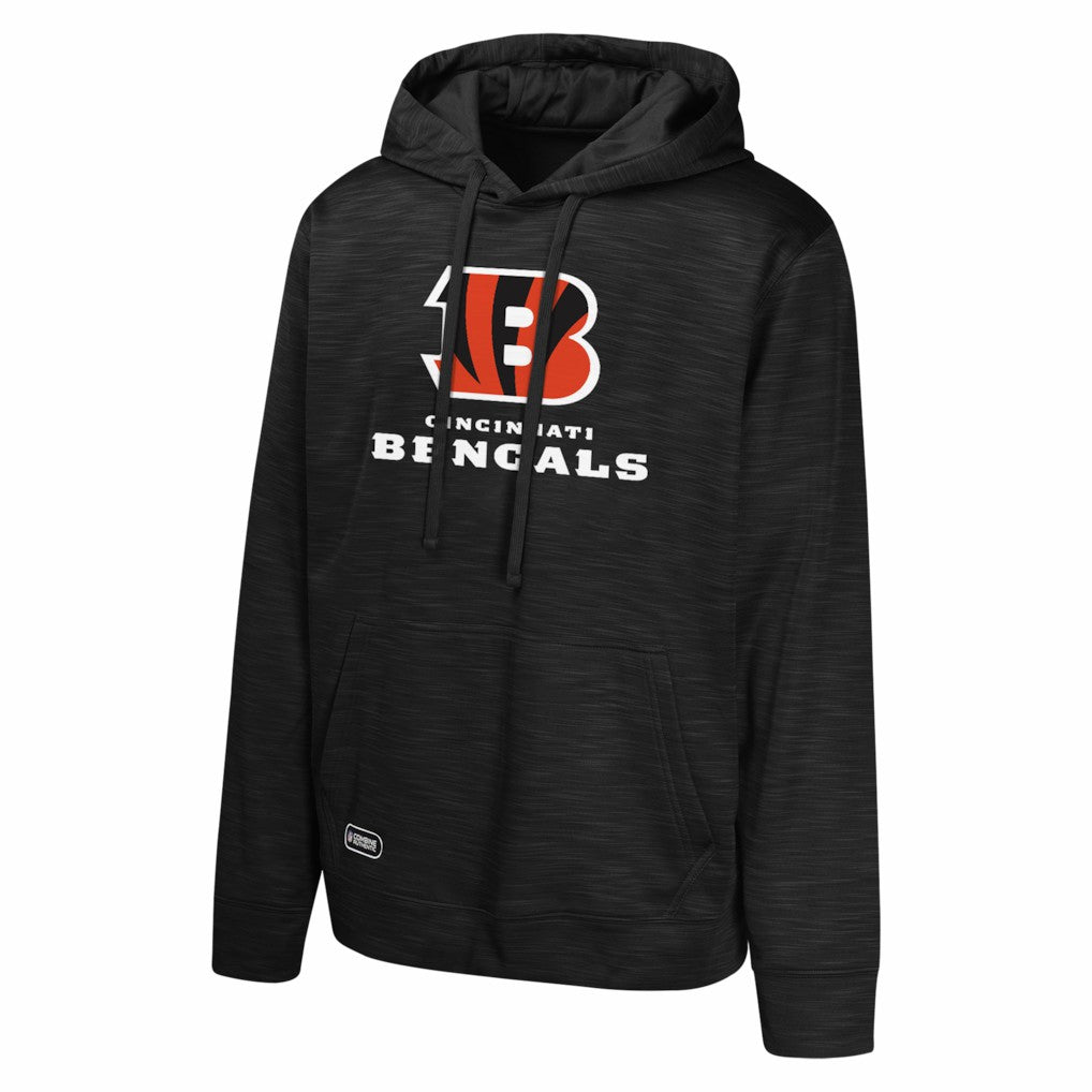 Cincinnati Bengals Streak Fleece Pullover Hoodie - Black online