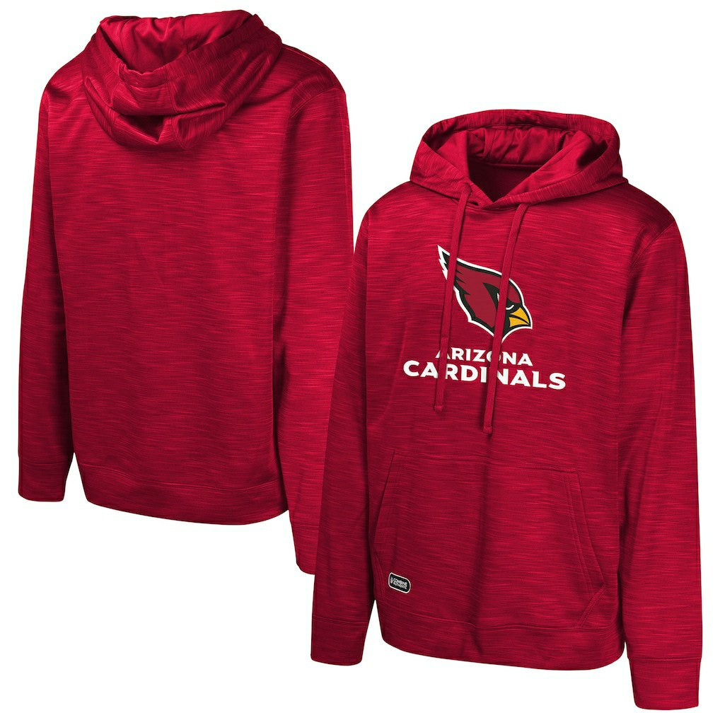 Arizona Cardinals Streak Fleece Pullover Hoodie - Cardinal on sale