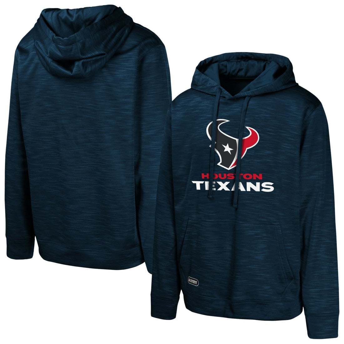 Houston Texans Streak Fleece Pullover Hoodie - Navy sale