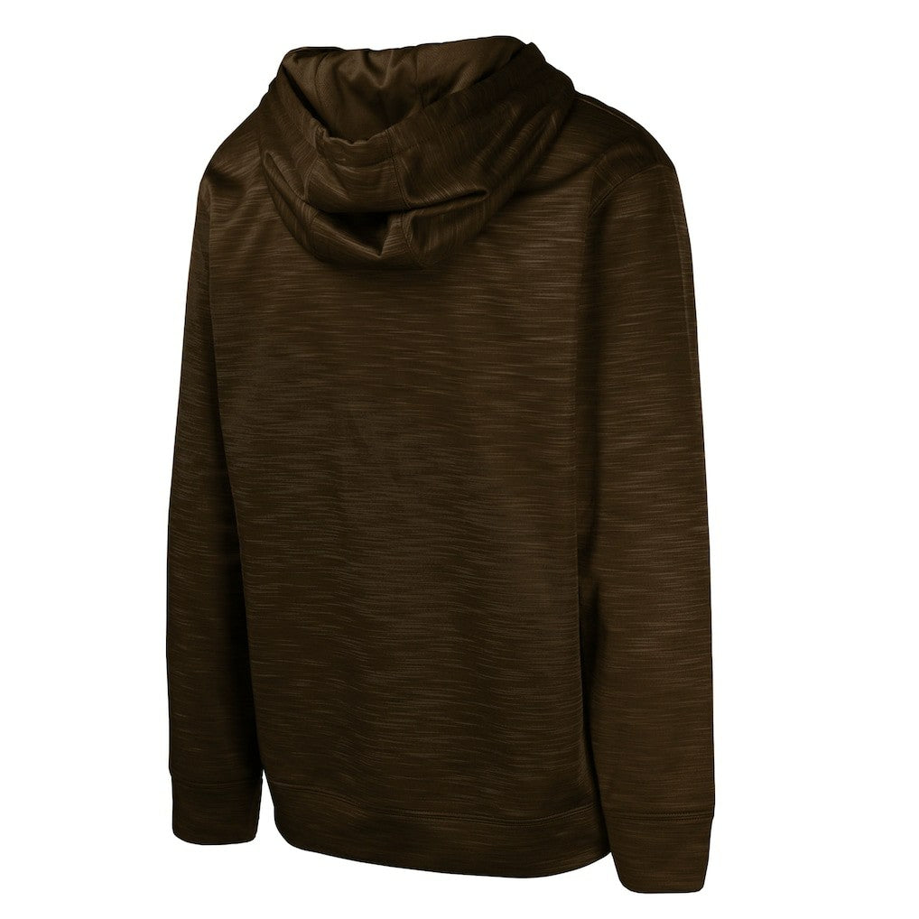 Cleveland Browns Streak Fleece Pullover Hoodie - Brown outlet