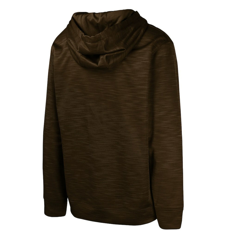 Cleveland Browns Streak Fleece Pullover Hoodie - Brown outlet