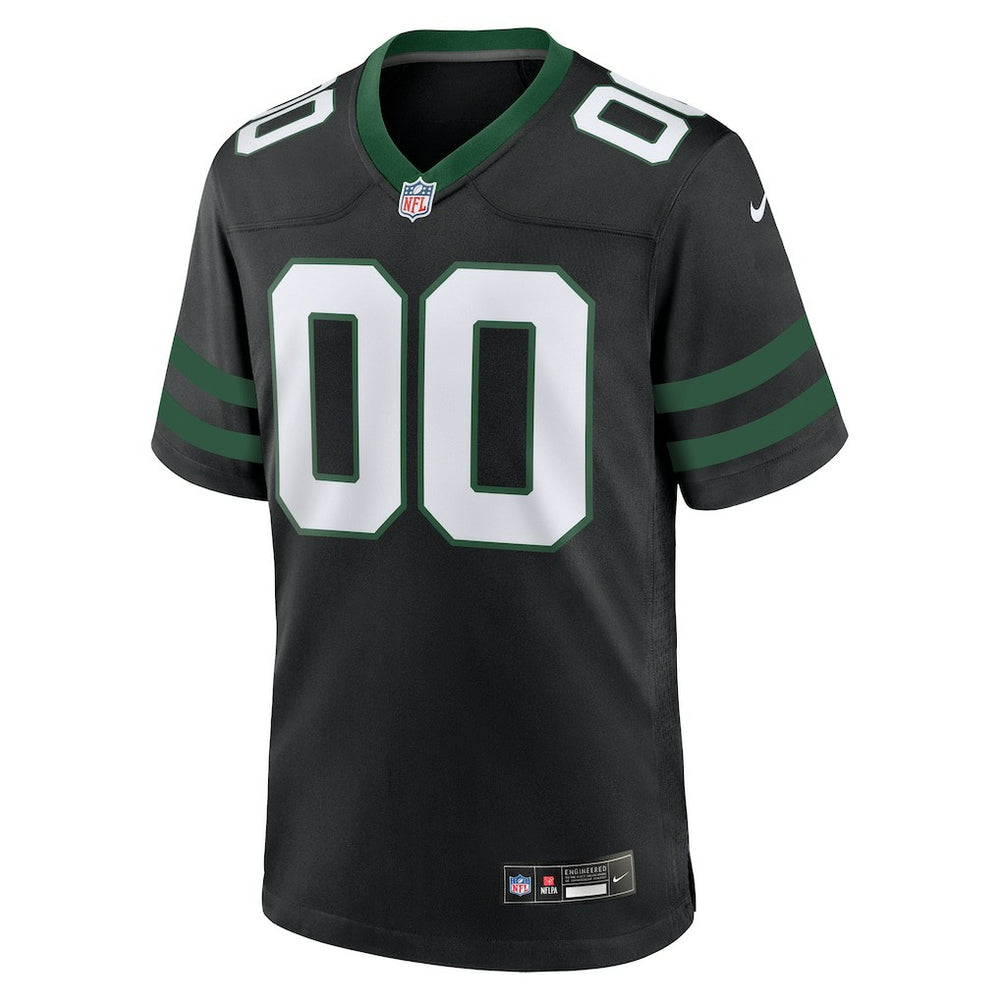 New York Jets Alternate Custom Game Jersey - Legacy Black | Nike sale