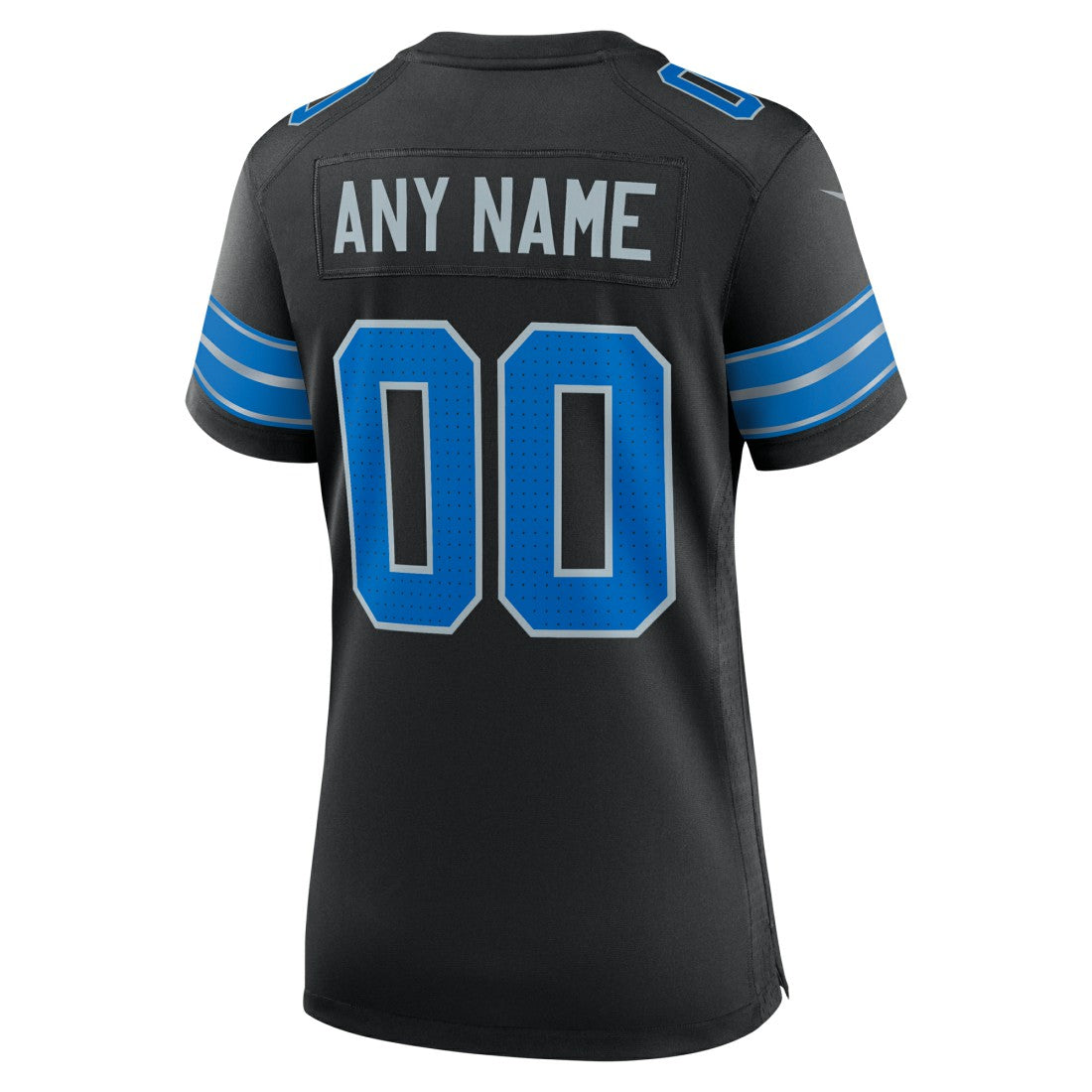 Detroit Lions Women's Alternate Custom Game Jersey - Black | Nike outlet