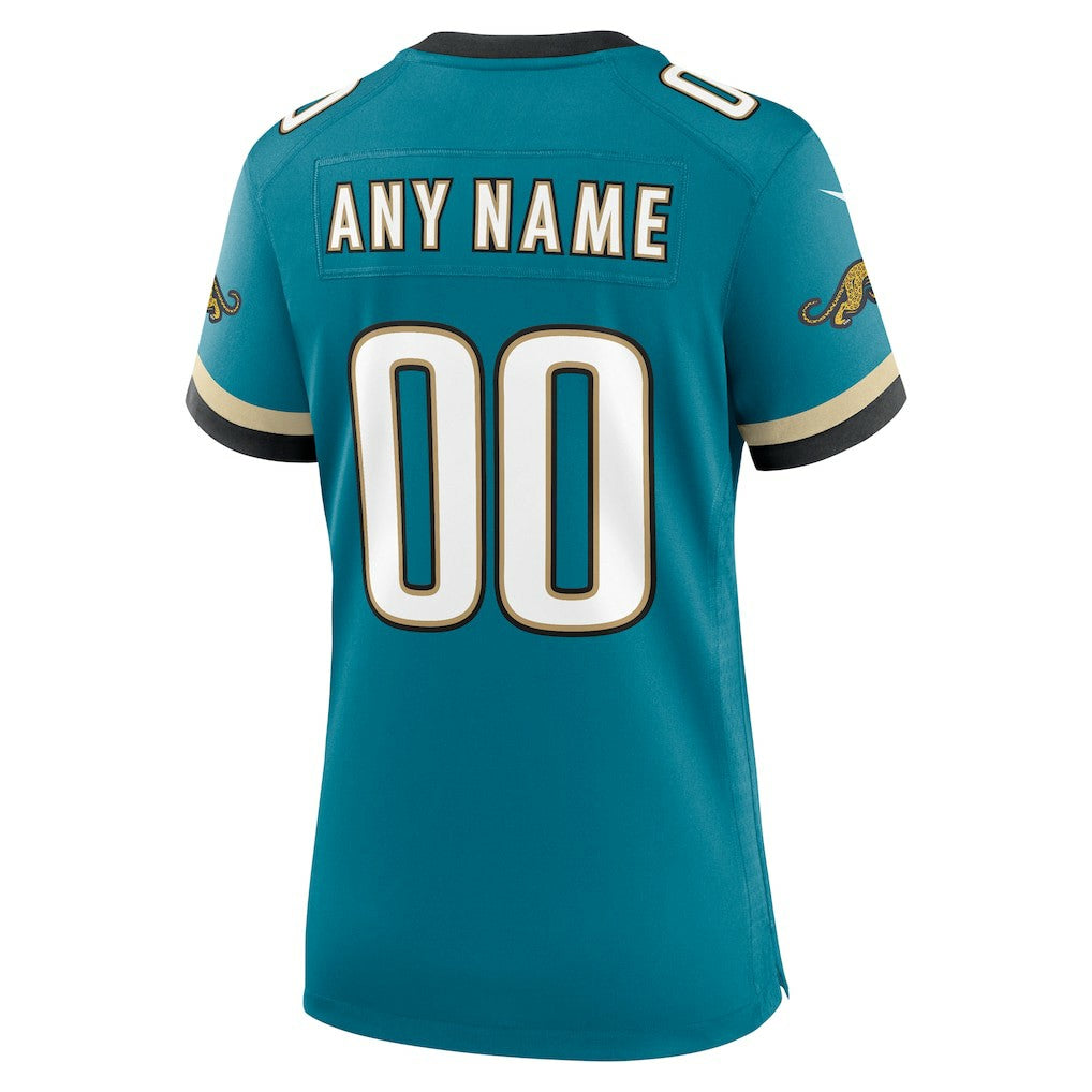 Jacksonville Jaguars Women's Prowler Throwback Custom Game Jersey - Teal | Nike outlet