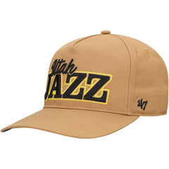 Utah Jazz '47 Barnes Hitch Adjustable Hat - Tan | 47 brand online