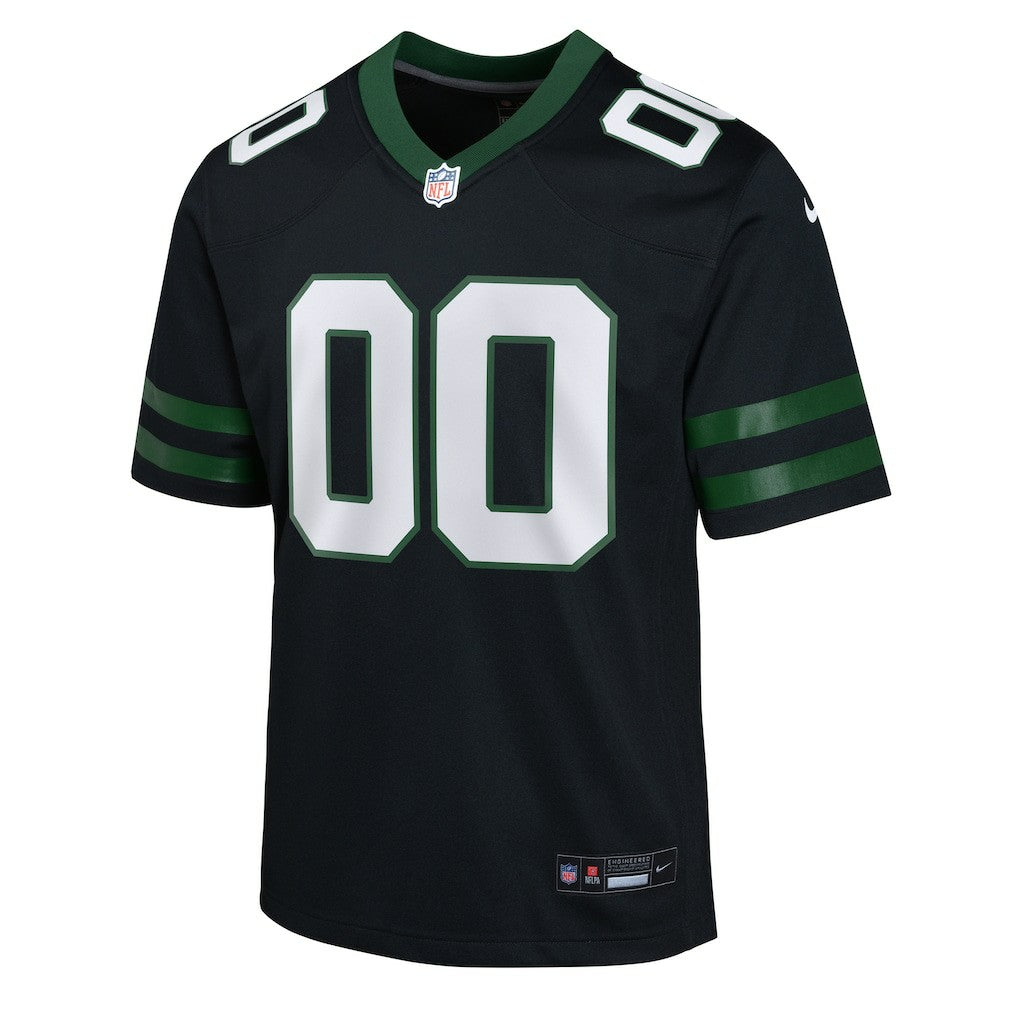 New York Jets Youth Alternate Custom Game Jersey - Black | Nike online