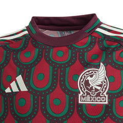 Mexico National Team Youth 2024 Home Replica Jersey - Burgundy | Adidas cheap