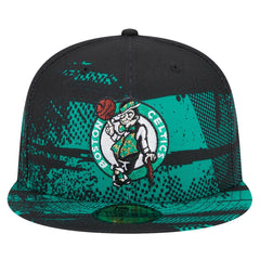 Boston Celtics Tip-Off 59FIFTY Fitted Hat - Black | New Era cheap