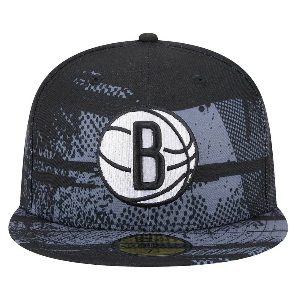 Brooklyn Nets Tip-Off 59FIFTY Fitted Hat - Black | New Era discount