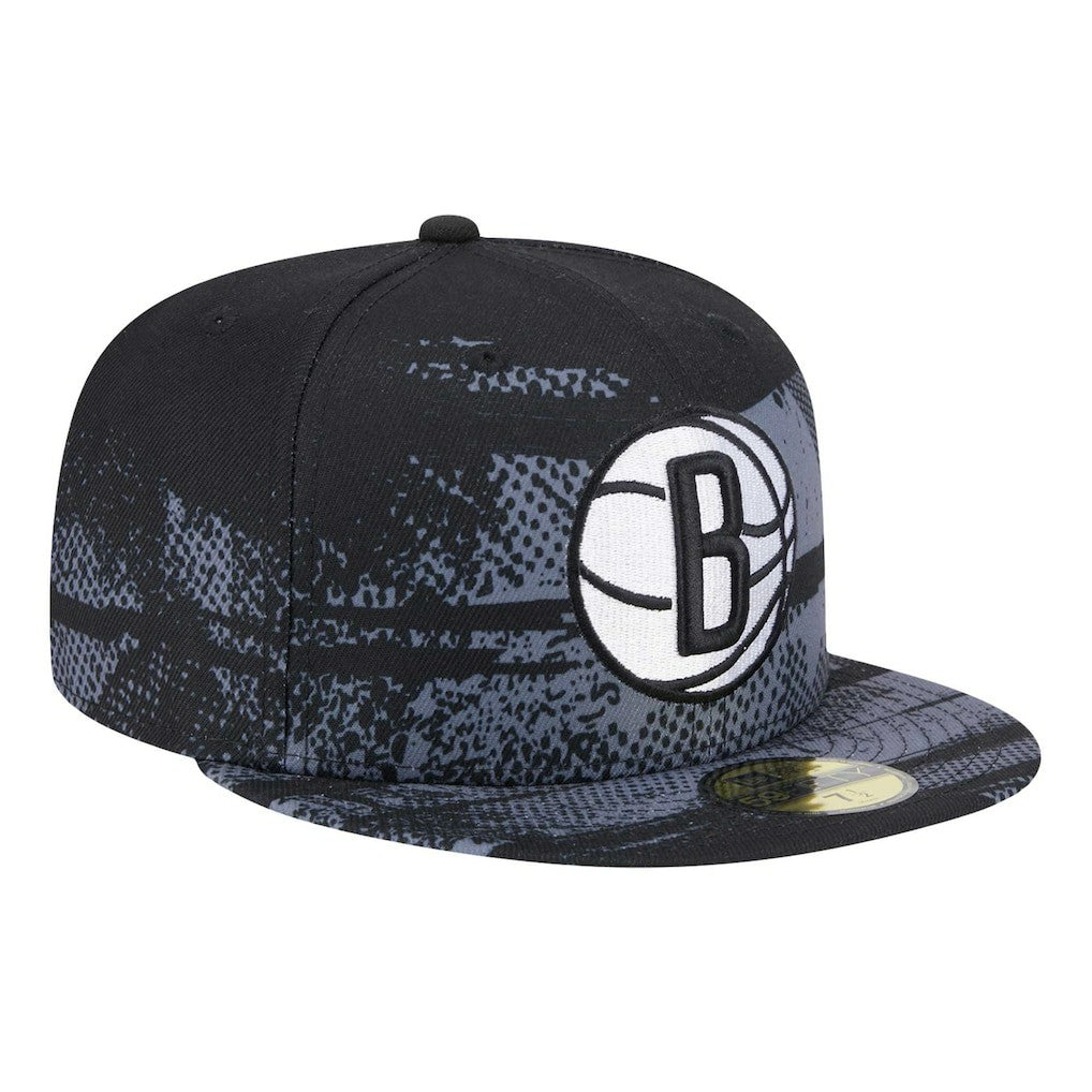 Brooklyn Nets Tip-Off 59FIFTY Fitted Hat - Black | New Era discount