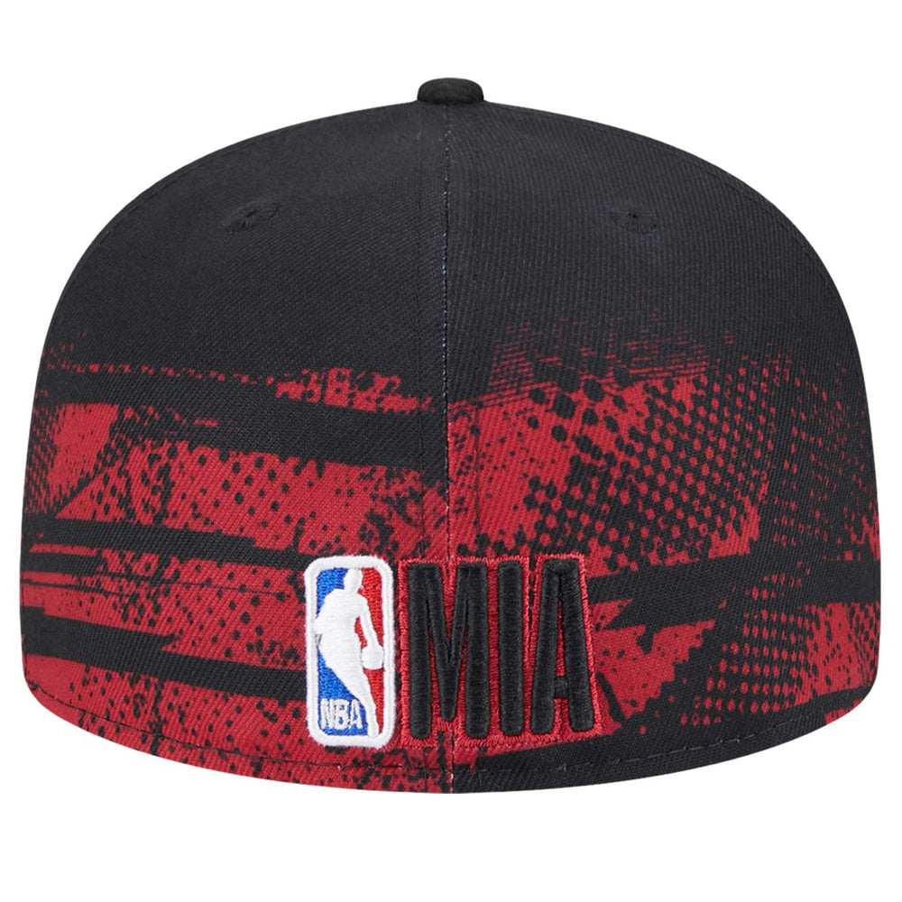 Miami Heat Tip-Off 59FIFTY Fitted Hat - Black | New Era discount