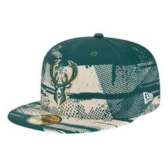 Milwaukee Bucks Tip-Off 59FIFTY Fitted Hat - Hunter Green | New Era outlet