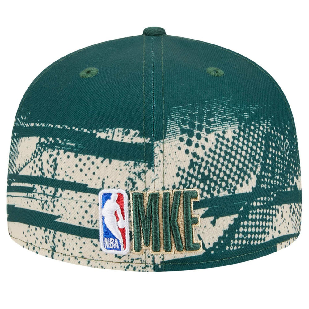 Milwaukee Bucks Tip-Off 59FIFTY Fitted Hat - Hunter Green | New Era outlet