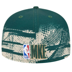 Milwaukee Bucks Tip-Off 59FIFTY Fitted Hat - Hunter Green | New Era outlet