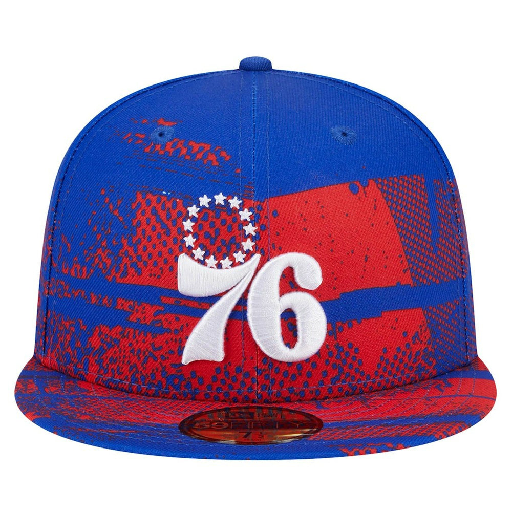 Philadelphia 76ers Tip-Off 59FIFTY Fitted Hat - Royal | New Era discount