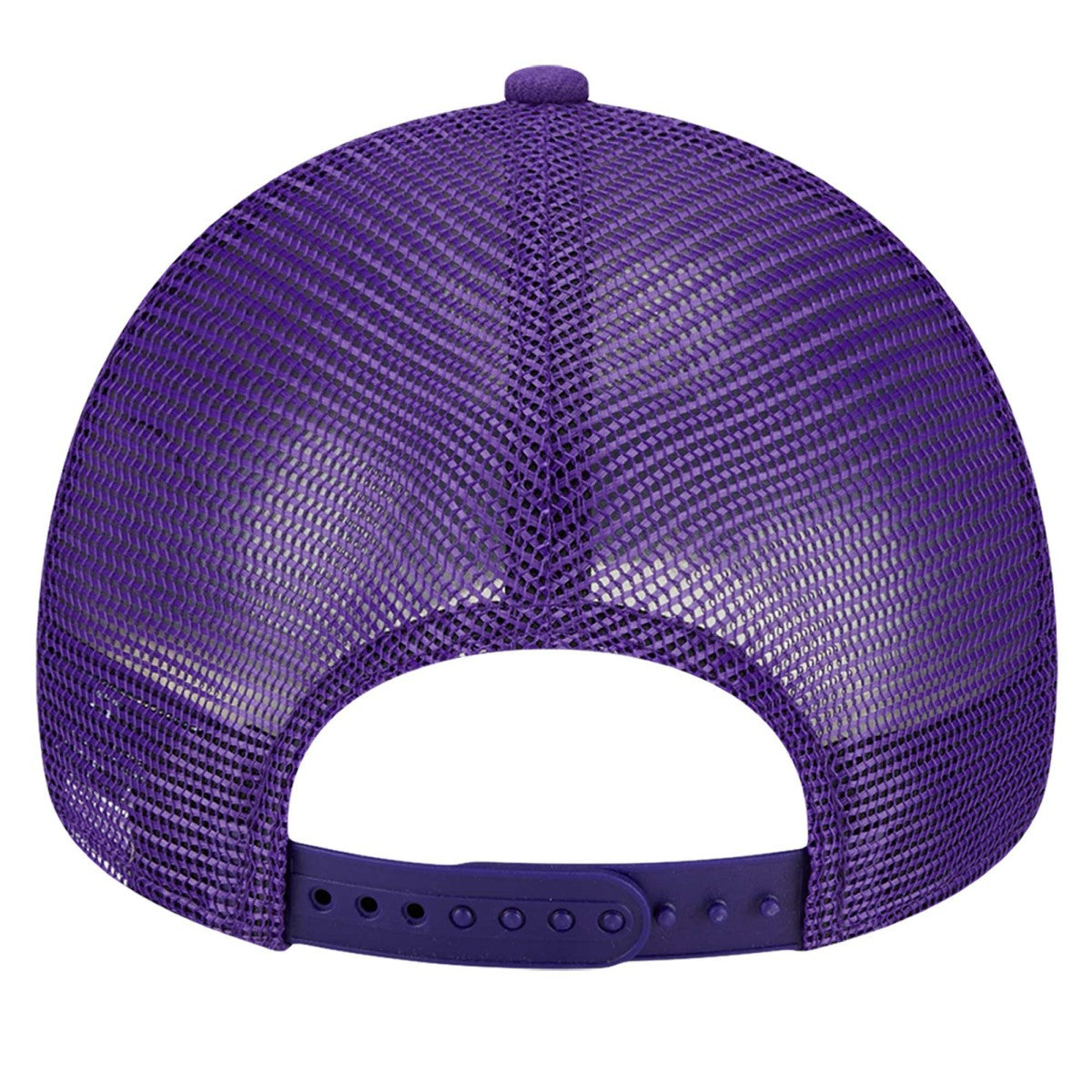 Los Angeles Lakers Tip Off A-Frame Trucker 9FORTY Adjustable Hat - Purple/Gold | New Era on sale