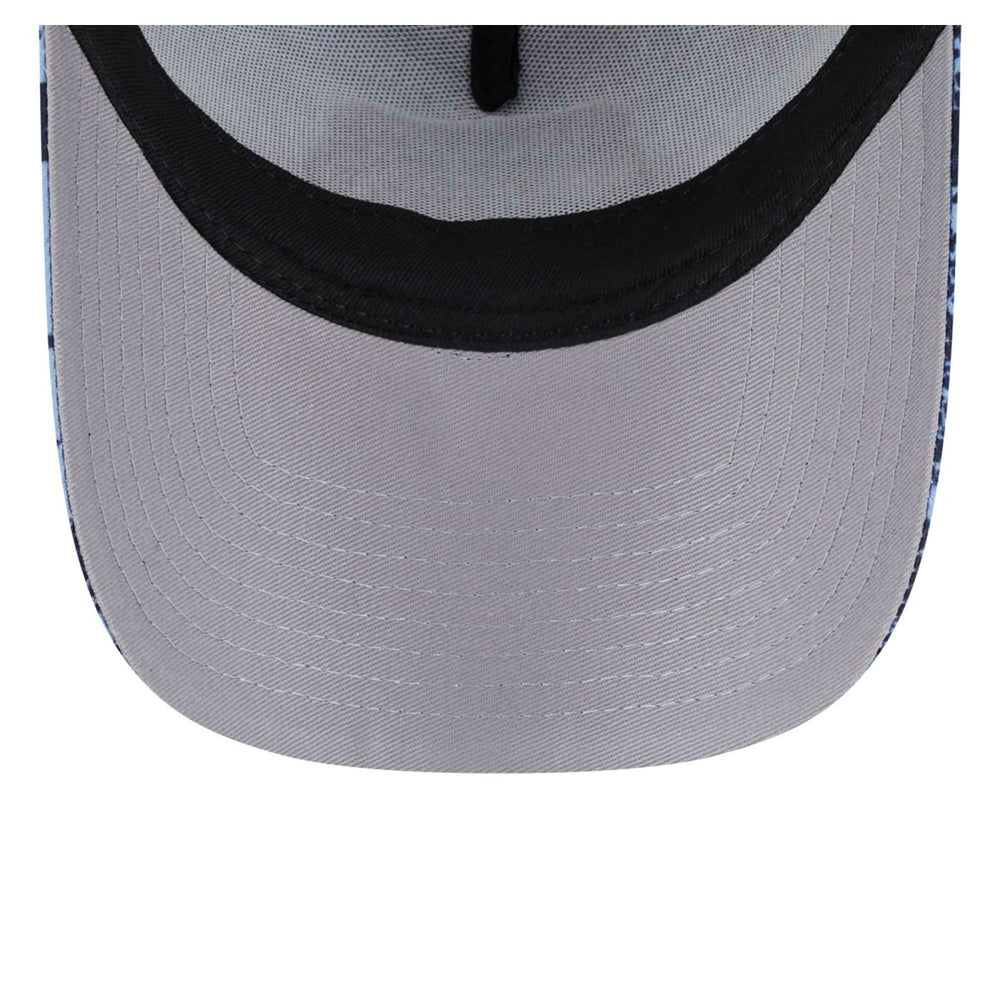 Memphis Grizzlies Tip Off A-Frame Trucker 9FORTY Adjustable Hat - Navy/Light Blue | New Era sale