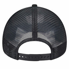 Brooklyn Nets Tip Off A-Frame Trucker 9FORTY Adjustable Hat - Black/Charcoal | New Era online