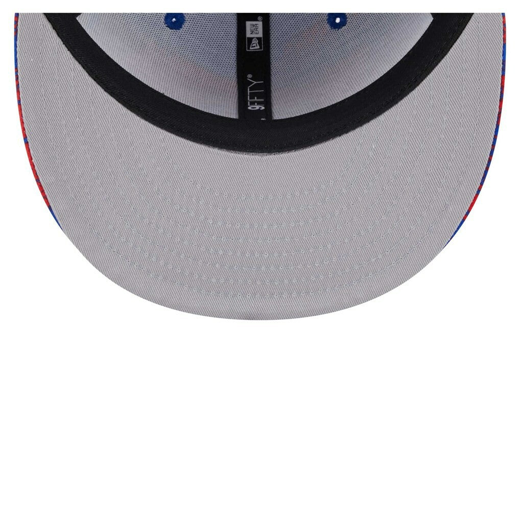 Philadelphia 76ers Tip-Off 9FIFTY Snapback Hat - Royal | New Era on sale