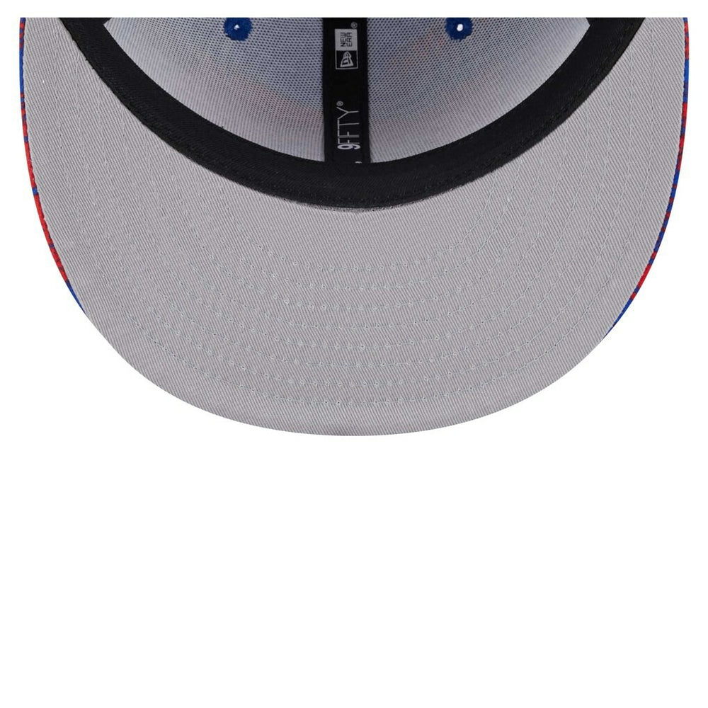 Philadelphia 76ers Tip-Off 9FIFTY Snapback Hat - Royal | New Era on sale