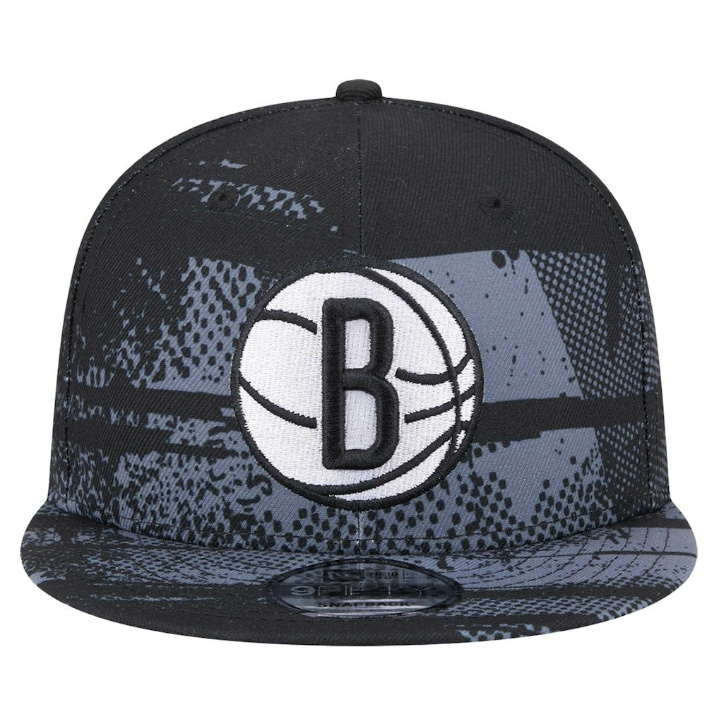 Brooklyn Nets Tip-Off 9FIFTY Snapback Hat - Black | New Era on sale