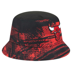 Chicago Bulls Tip-Off Bucket Hat - Black/Red | New Era outlet