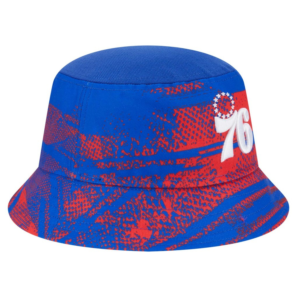 Philadelphia 76ers Tip-Off Bucket Hat - Royal/Red | New Era for sale