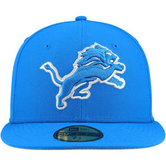 Detroit Lions New Era Team Basic 59FIFTY Fitted Hat - Blue on sale