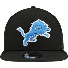 Detroit Lions New Era Basic 9FIFTY Snapback Hat - Black cheap